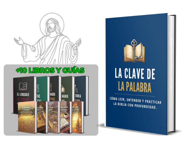 Pack completo de La Clave de la Palabra: libro principal, guías complementarias y bônus