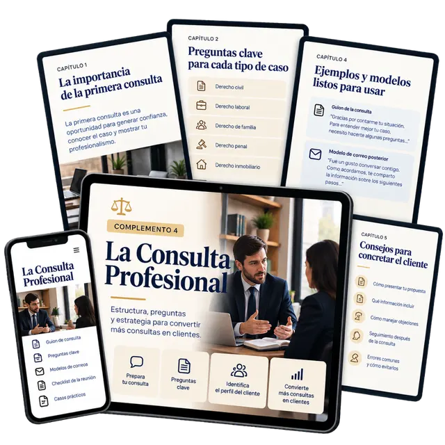 Páginas interiores de La Consulta Profesional